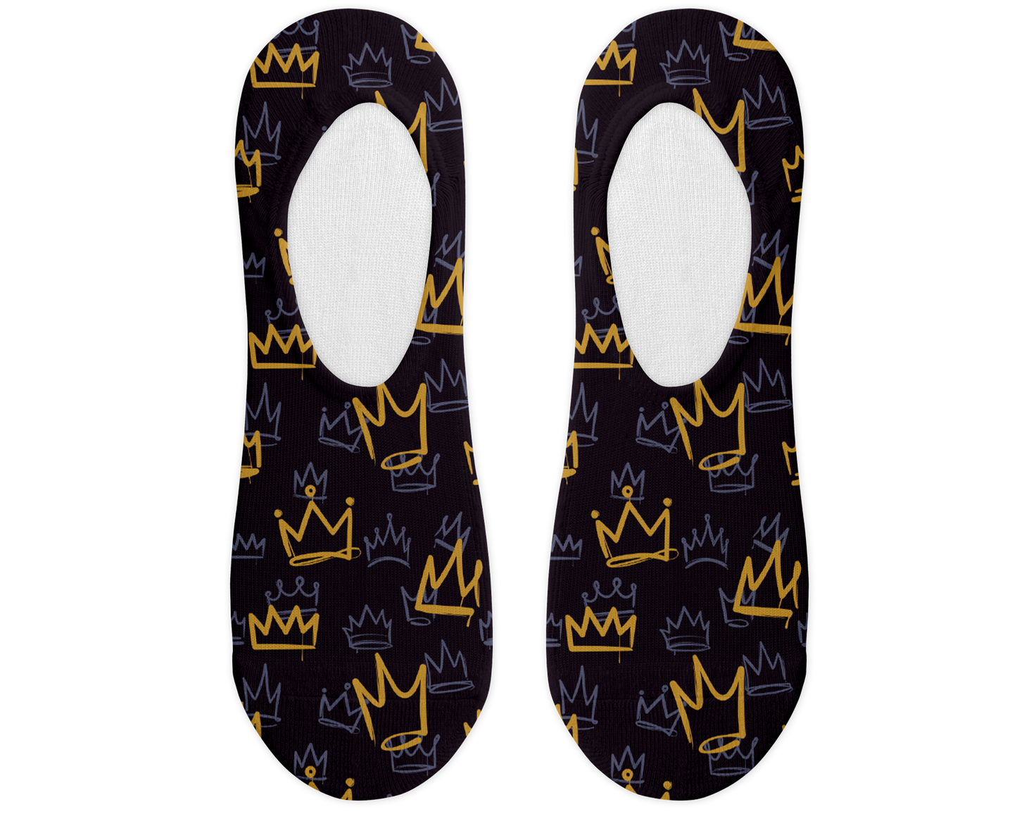 Crown No Show Socks