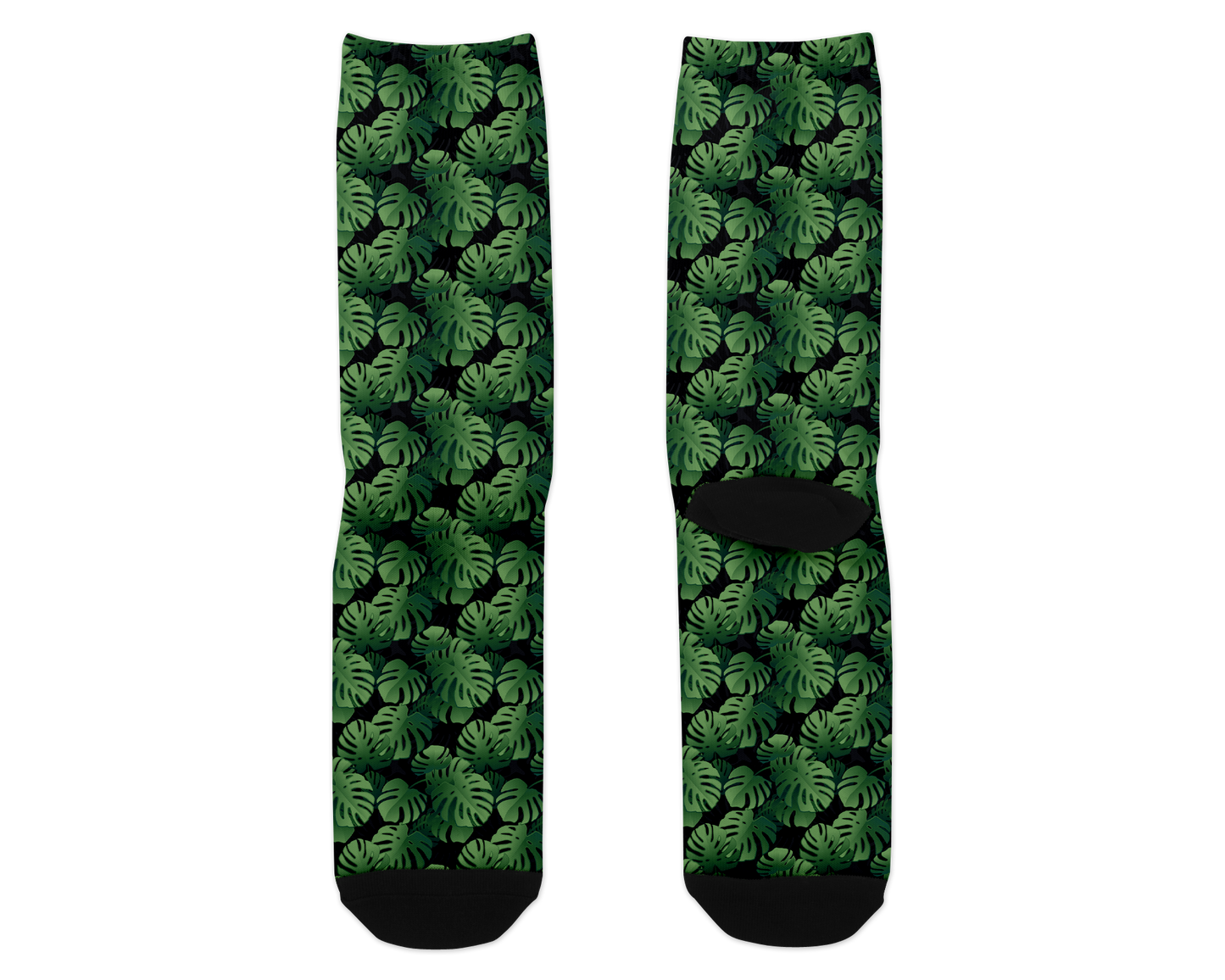 Leafy Dress Socks