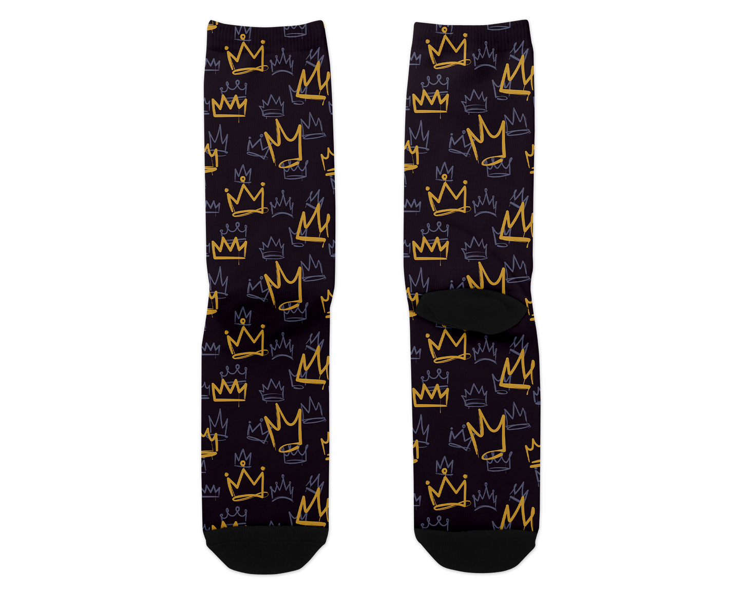 Crowns Dress Socks